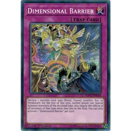 SDCL-EN039  Dimensional Barrier Common 1st Edition NM