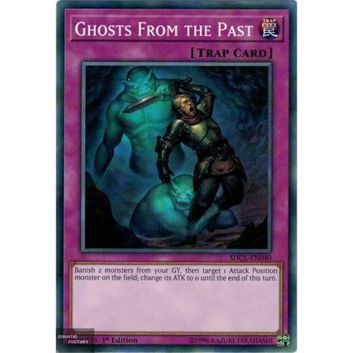 Yugioh SDCL-EN040 Ghosts From the Past Common 1st Edition