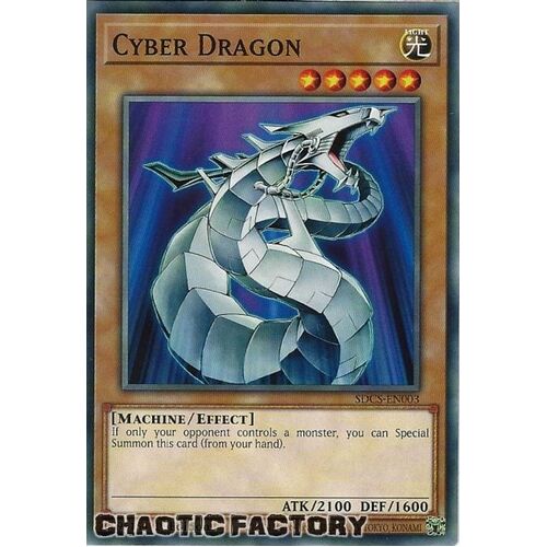 SDCS-EN003 Cyber Dragon Common 1st Edition NM