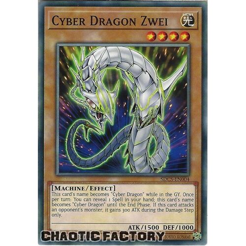 SDCS-EN004 Cyber Dragon Zwei Common 1st Edition NM