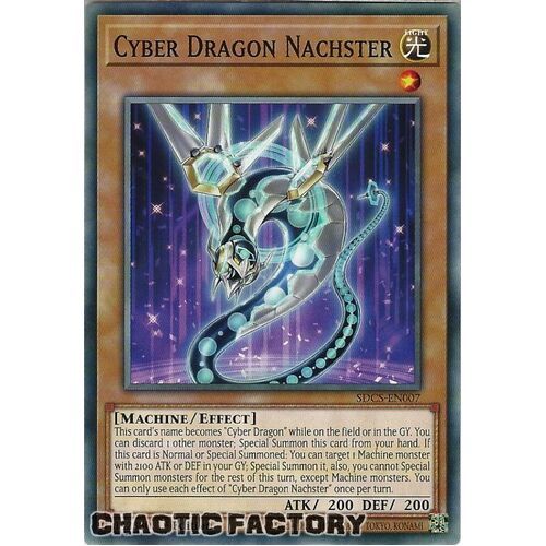 SDCS-EN007 Cyber Dragon Nachster Common 1st Edition NM
