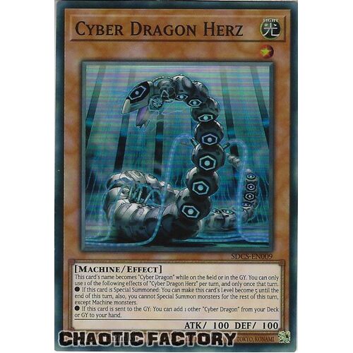 SDCS-EN009 Cyber Dragon Herz Super Rare 1st Edition NM