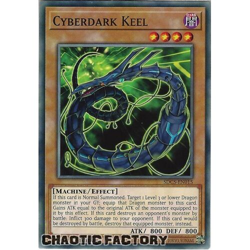 SDCS-EN015 Cyberdark Keel Common 1st Edition NM