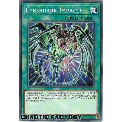 SDCS-EN027 Cyberdark Impact! Common 1st Edition NM