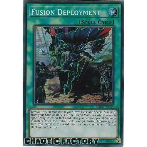 SDCS-EN030 Fusion Deployment Super Rare 1st Edition NM