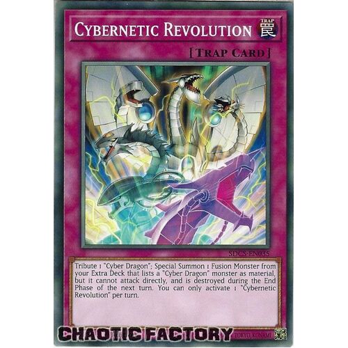 SDCS-EN035 Cybernetic Revolution Common 1st Edition NM