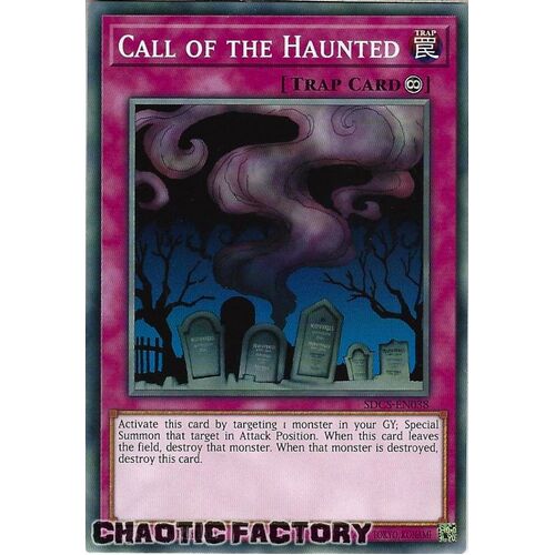 SDCS-EN038 Call of the Haunted Common 1st Edition NM