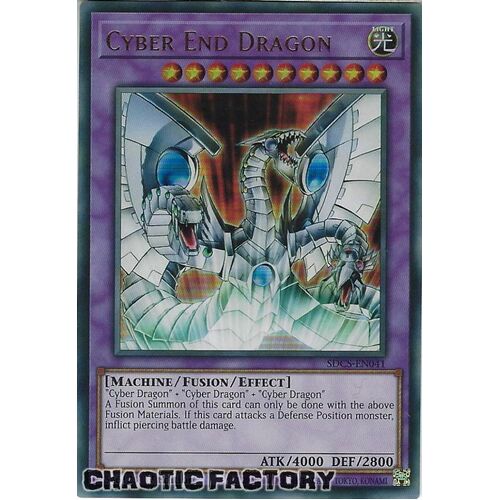SDCS-EN041 Cyber End Dragon Ultra Rare 1st Edition NM