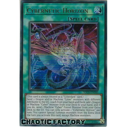 SDCS-EN046 Cybernetic Horizon Ultra Rare 1st Edition NM