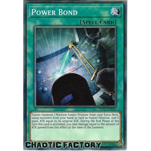 SDCS-EN047 Power Bond Common 1st Edition NM