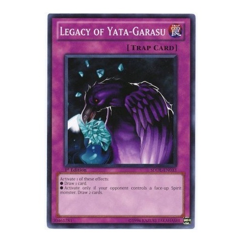 Legacy of Yata-Garasu - SDDL-EN033 - Common 1st Edition NM
