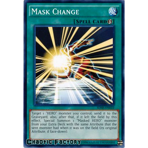 Mask Change SDHS-EN022 - Common 1st Edition NM