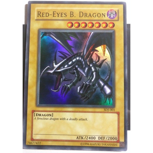 Red-Eyes B. Dragon Ultra Rare SDJ-001 NM