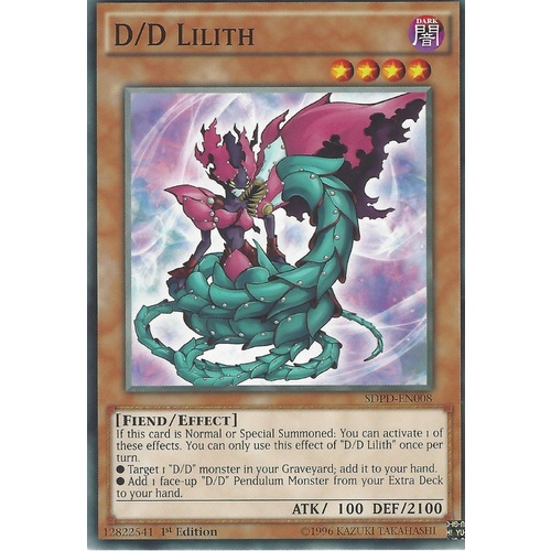 SDPD-EN008 D/D Lilith Common 1st Edition NM