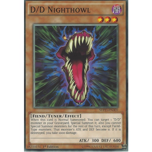 SDPD-EN009 D/D Nighthowl Common 1st Edition NM