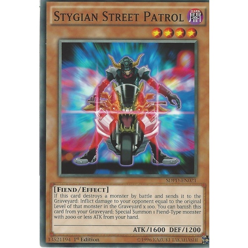 SDPD-EN021 Stygian Street Patrol Common 1st Edition NM