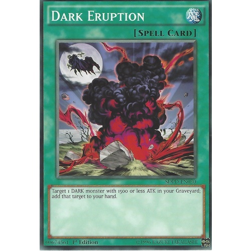SDPD-EN030 Dark Eruption Common 1st Edition NM