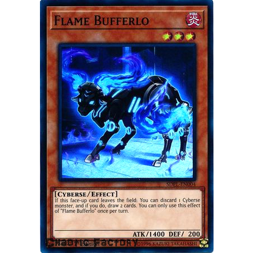 SDPL-EN004 Flame Bufferlo Super Rare 1st Edition NM