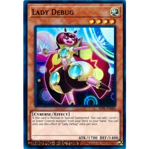 Lady Debug SDPL-EN005 Super Rare 1st Edition NM