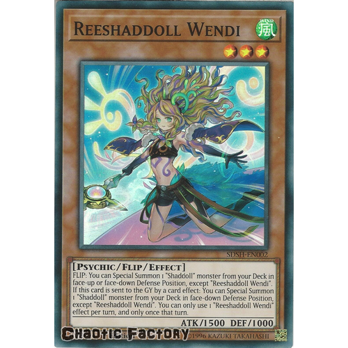 SDSH-EN002 Reeshaddoll Wendi Super Rare 1st Edtion NM