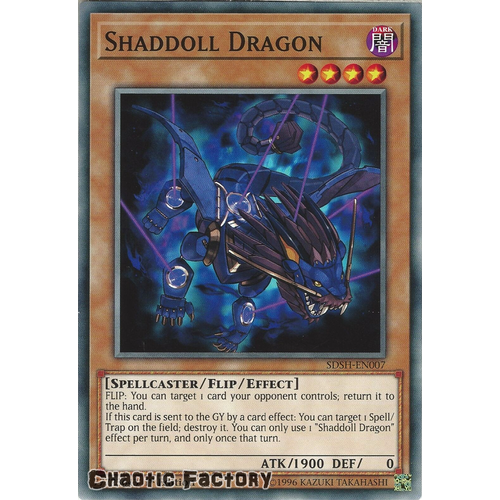 SDSH-EN007 Shaddoll Dragon Common 1st Edtion NM
