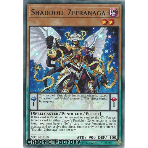 SDSH-EN010 Shaddoll Zefranaga Common 1st Edtion NM