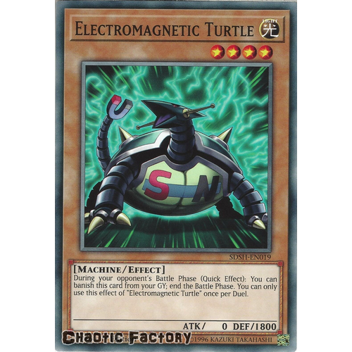 SDSH-EN019 Electromagnetic Turtle Common 1st Edtion NM