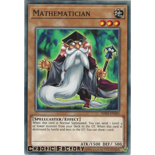 SDSH-EN020 Mathematician Common 1st Edtion NM