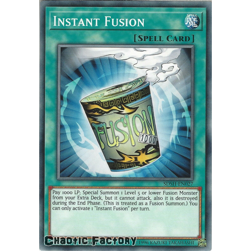 SDSH-EN027 Instant Fusion Common 1st Edtion NM