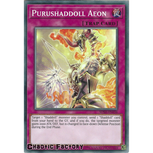 SDSH-EN036 Purushaddoll Aeon Common 1st Edtion NM
