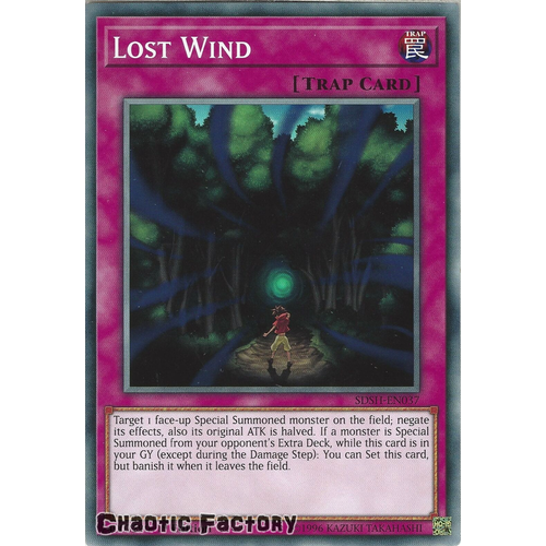 SDSH-EN037 Lost Wind Common 1st Edtion NM