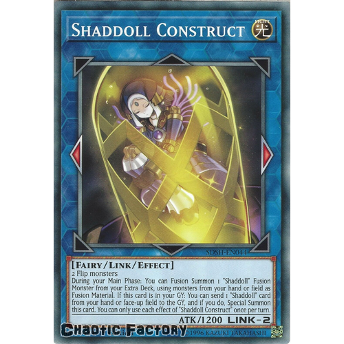 SDSH-EN044 Shaddoll Construct Common 1st Edtion NM