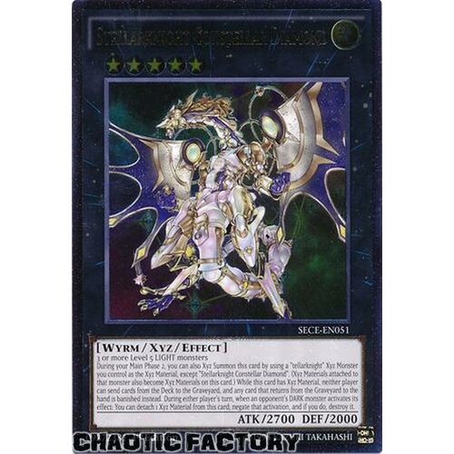 Ultimate Rare - Stellarknight Constellar Diamond - SECE-EN051 - 1st Edition NM