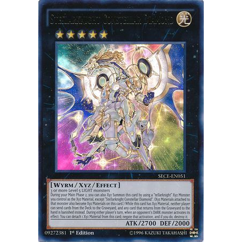 Stellarknight Constellar Diamond - SECE-EN051 - Ultra Rare - 1st edition NM
