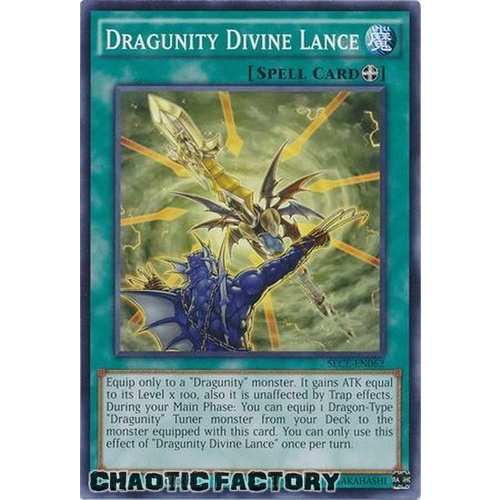 SECE-EN062 Dragunity Divine Lance Common 1st Edition NM