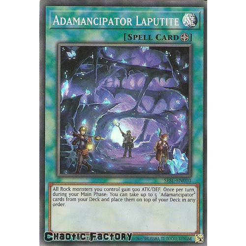 SESL-EN010 Adamancipator Laputite Super Rare 1st Edition NM
