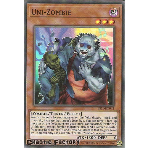 SESL-EN042 Uni-Zombie Super Rare 1st Edition NM