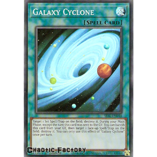 SESL-EN044 Galaxy Cyclone Super Rare 1st Edition NM