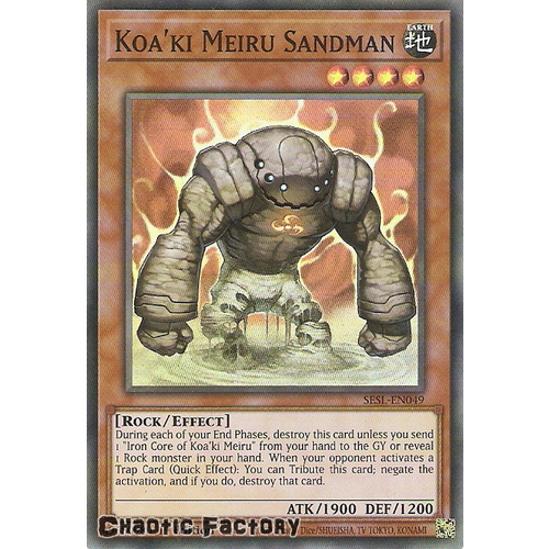 SESL-EN049 Koa’ki Meiru Sandman Super Rare 1st Edition NM