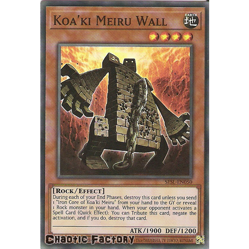SESL-EN050 Koa’ki Meiru Wall Super Rare 1st Edition NM