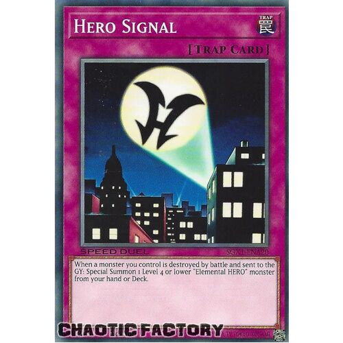 SGX1-ENA20 Hero Signal Common 1st Edition NM