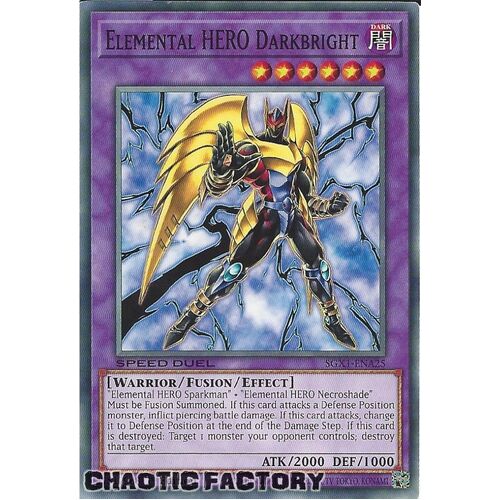 SGX1-ENA25 Elemental HERO Darkbright Common 1st Edition NM