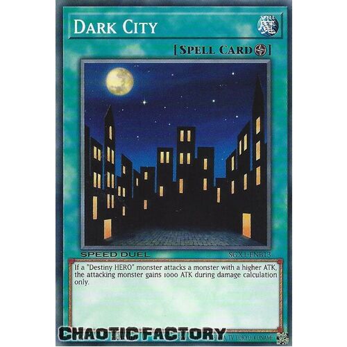 SGX1-ENB13 Dark City Common 1st Edition NM