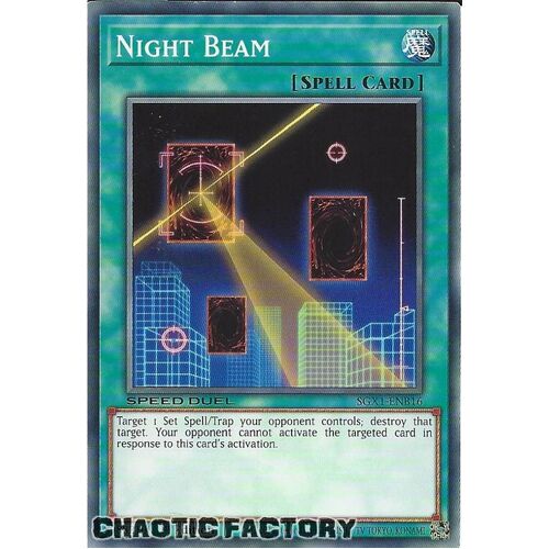 SGX1-ENB16 Night Beam Common 1st Edition NM