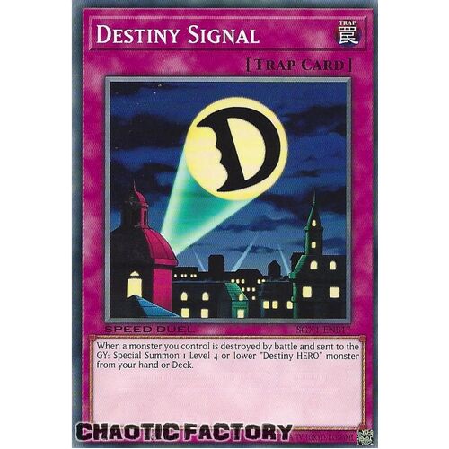SGX1-ENB17 Destiny Signal Common 1st Edition NM