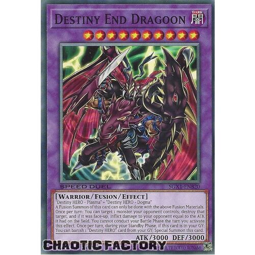 SGX1-ENB20 Destiny End Dragoon Common 1st Edition NM