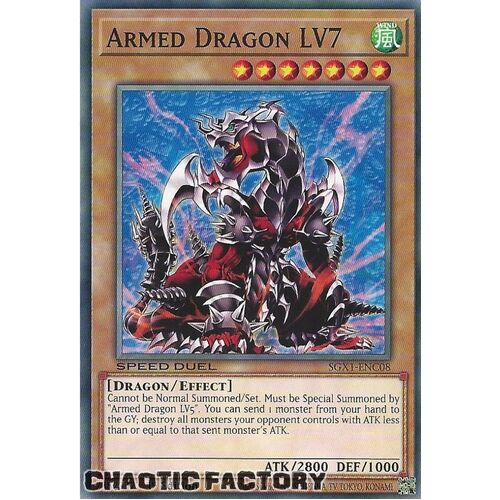 SGX1-ENC08 Armed Dragon LV7 Common 1st Edition NM