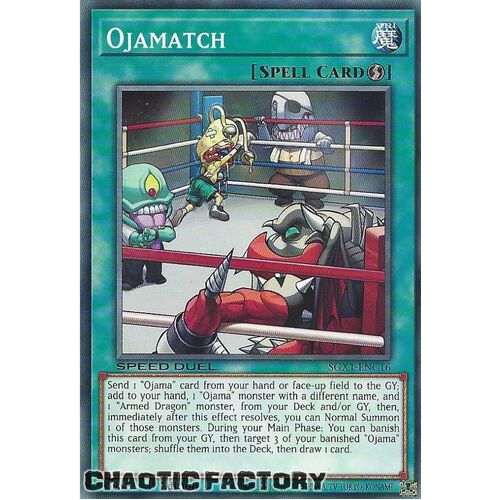 SGX1-ENC16 Ojamatch Common 1st Edition NM