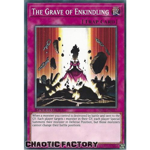 SGX1-ENC17 The Grave of Enkindling Common 1st Edition NM