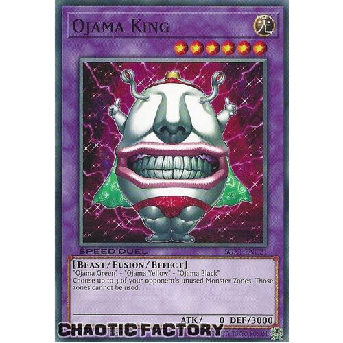 SGX1-ENC21 Ojama King Common 1st Edition NM